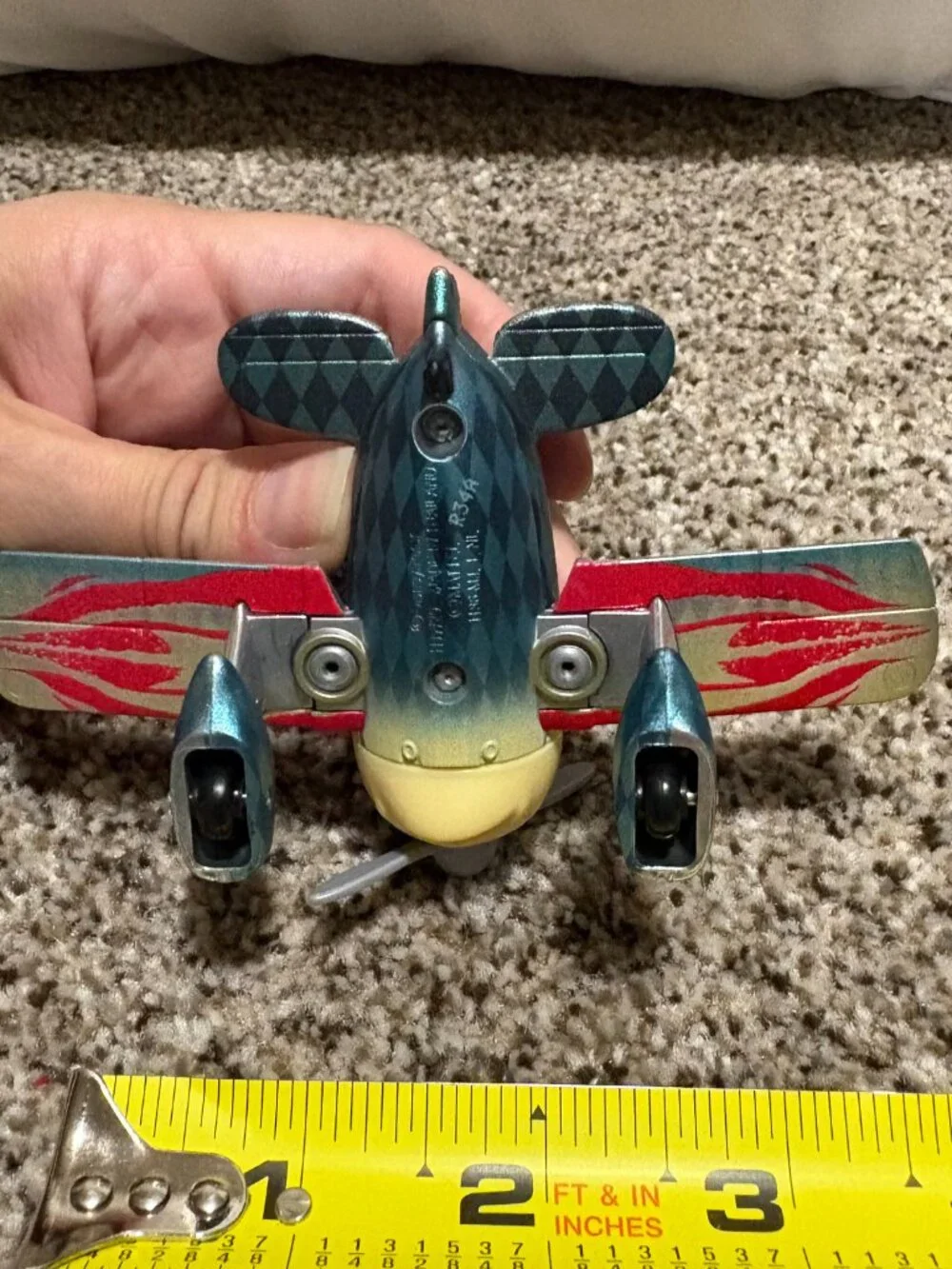 Disney Pixar Cars On The Road Circus Stunt Biplane Performer Lot